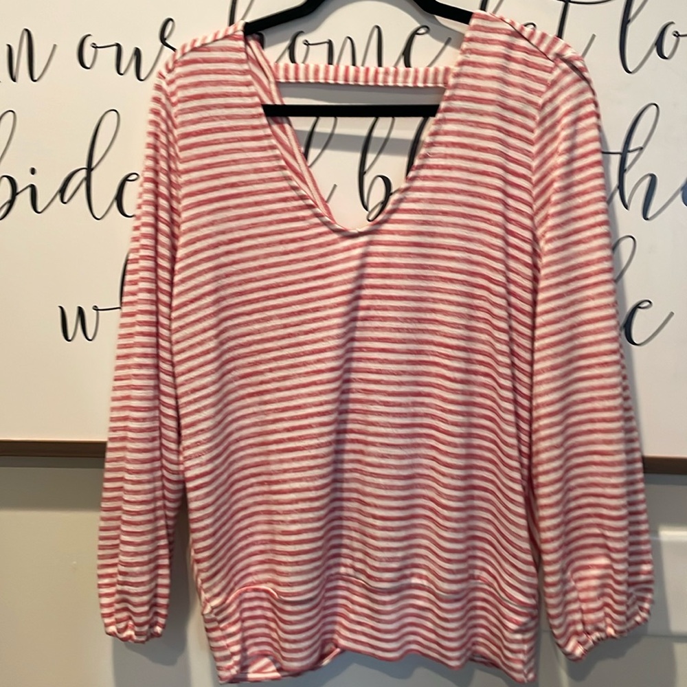 Liverpool new red and white striped top